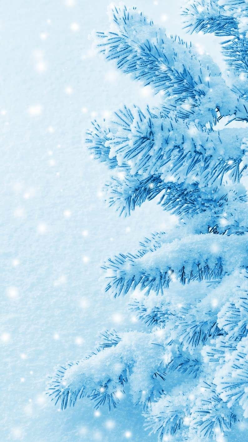 Фон снежинки
