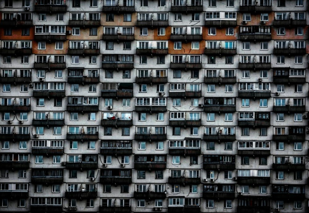 Фасад хрущевки