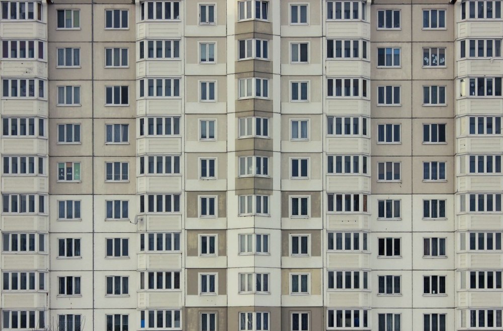 Текстура многоэтажки