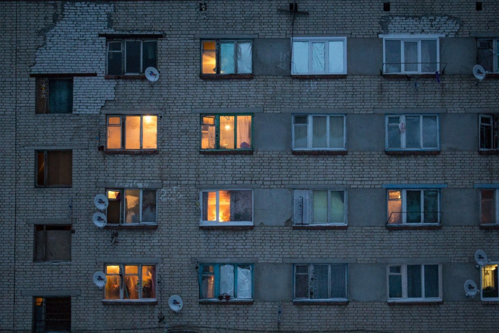 Окно панельки