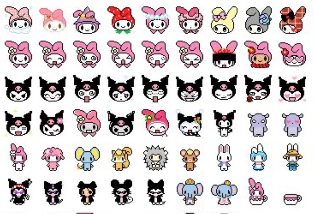 Стикеры Хеллоу Китти