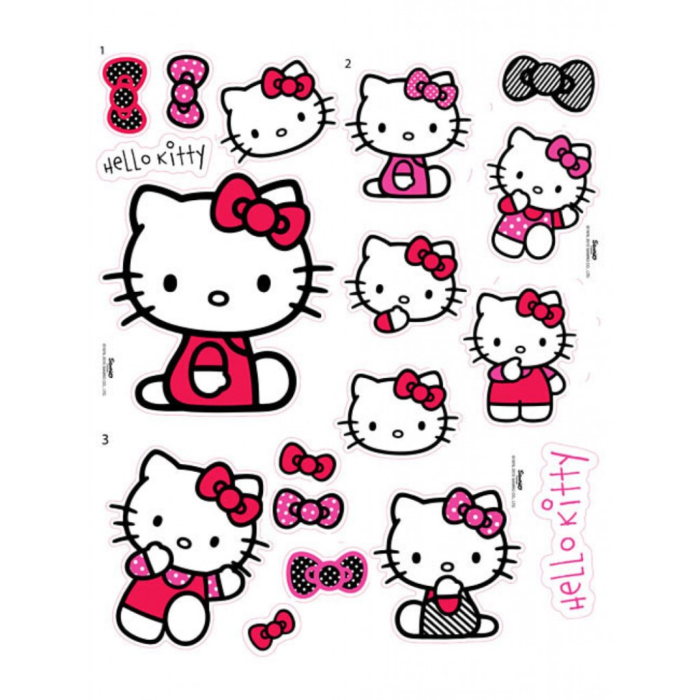Наклейки Хеллоу Китти Куроми Хеллоу
