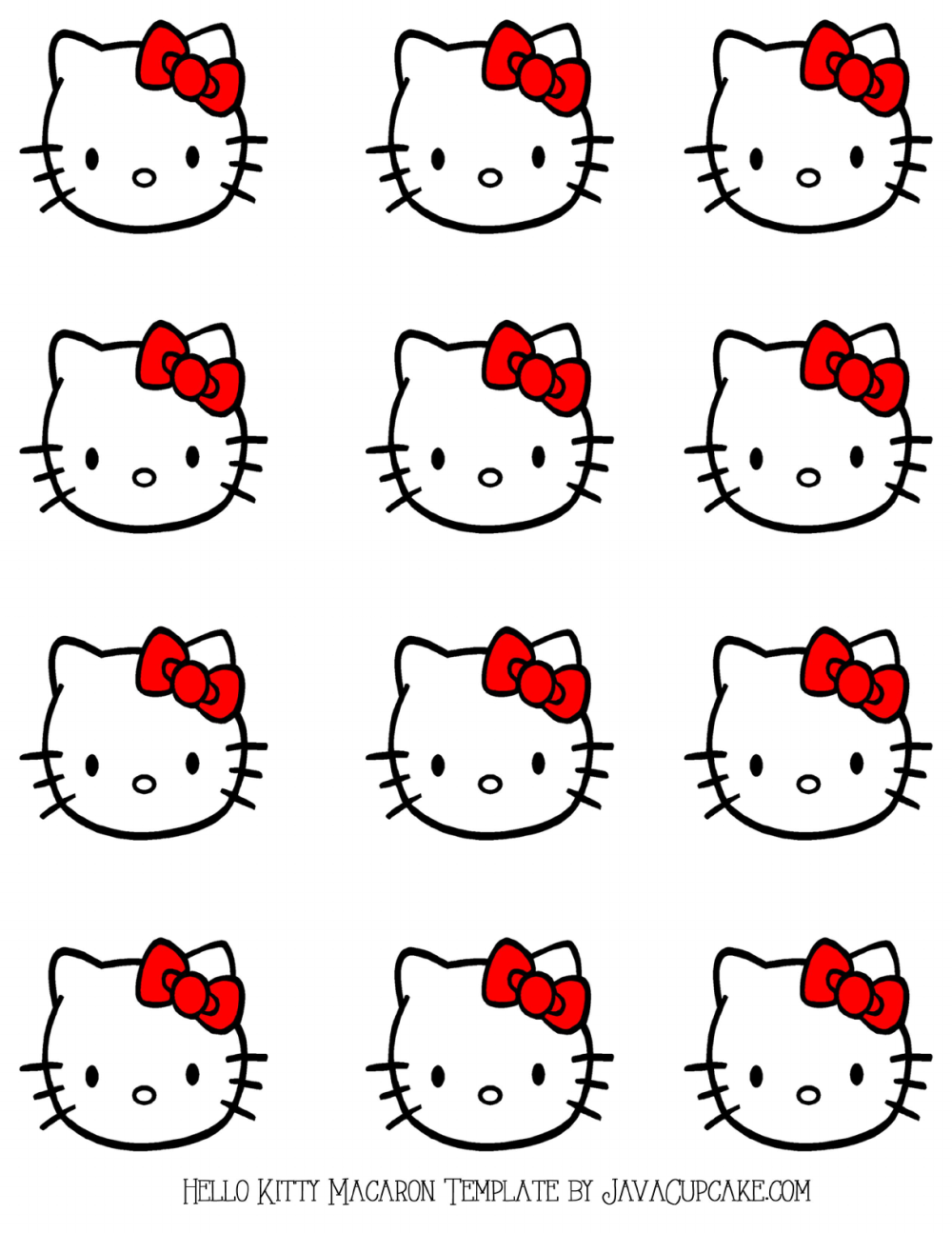 Хэллоу Китти рисунок