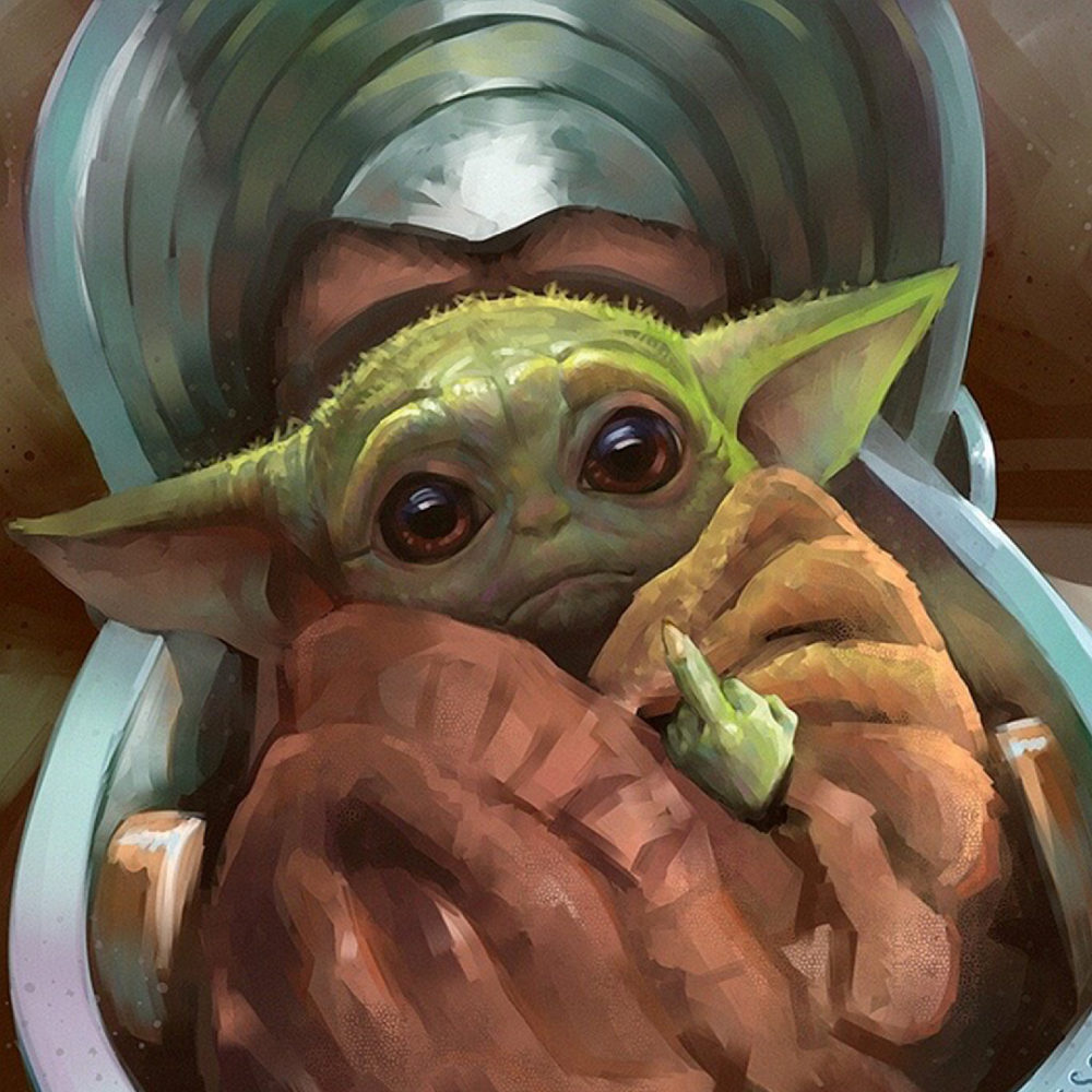 Игрушка Baby Yoda Star Wars Mattel