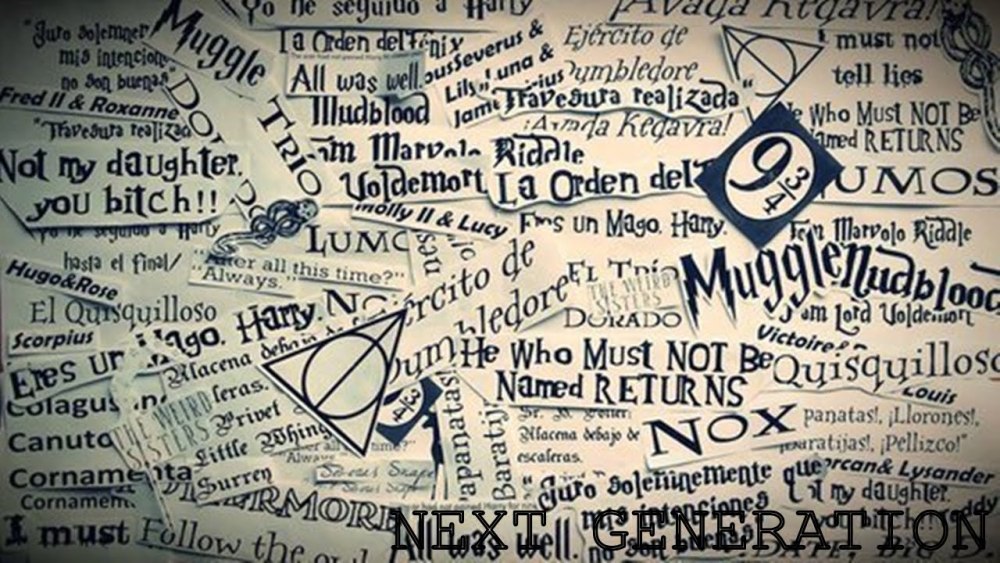 Harry Potter scrapbook Digital paper