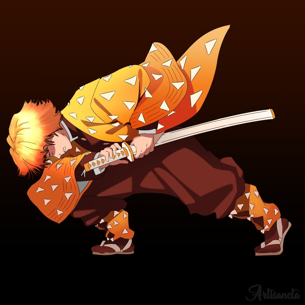 Demon Slayer зеницу Агацума
