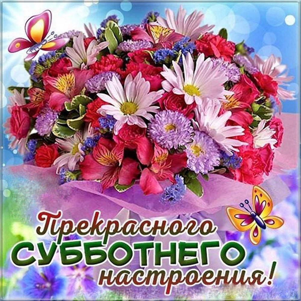 Хорошего субботнего дня и отличного настроения