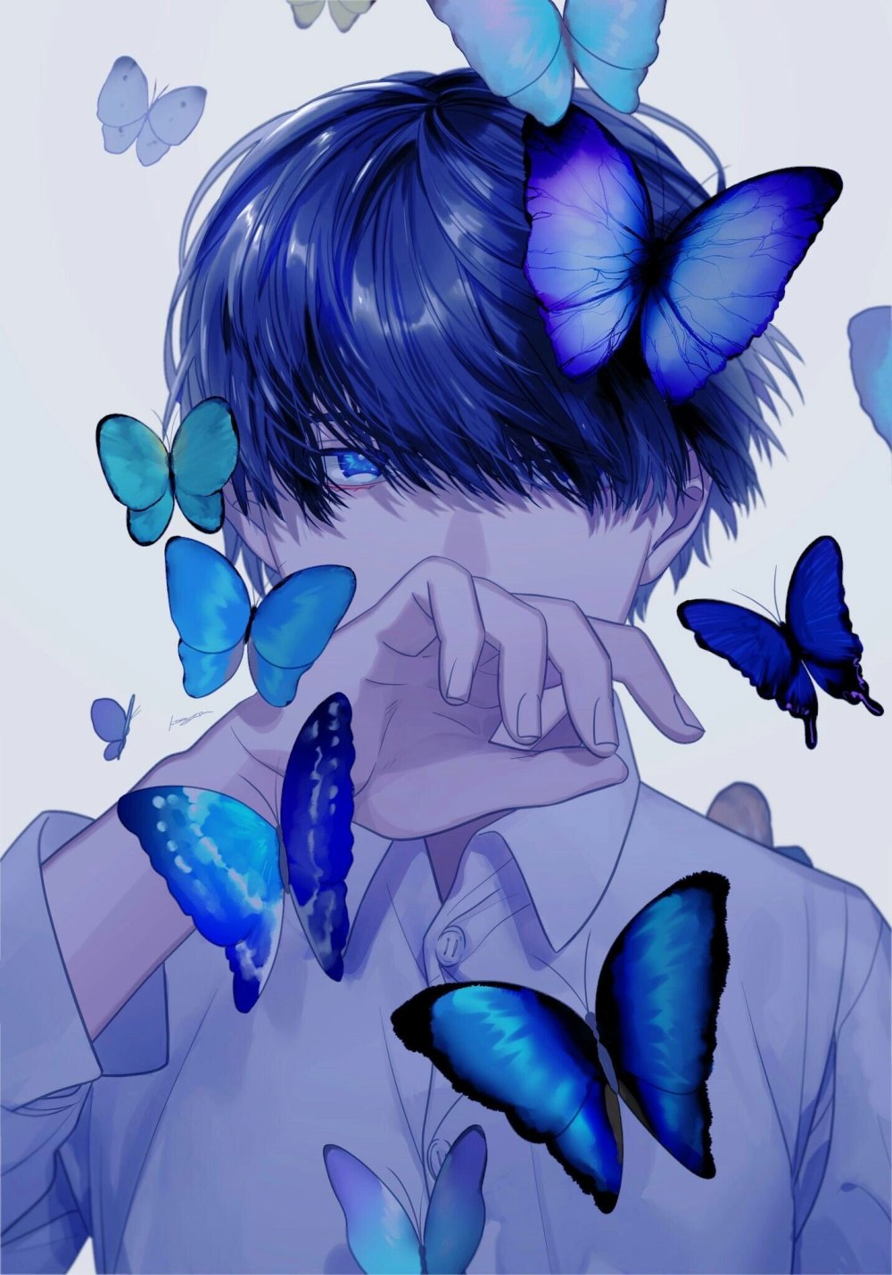 Синий череп