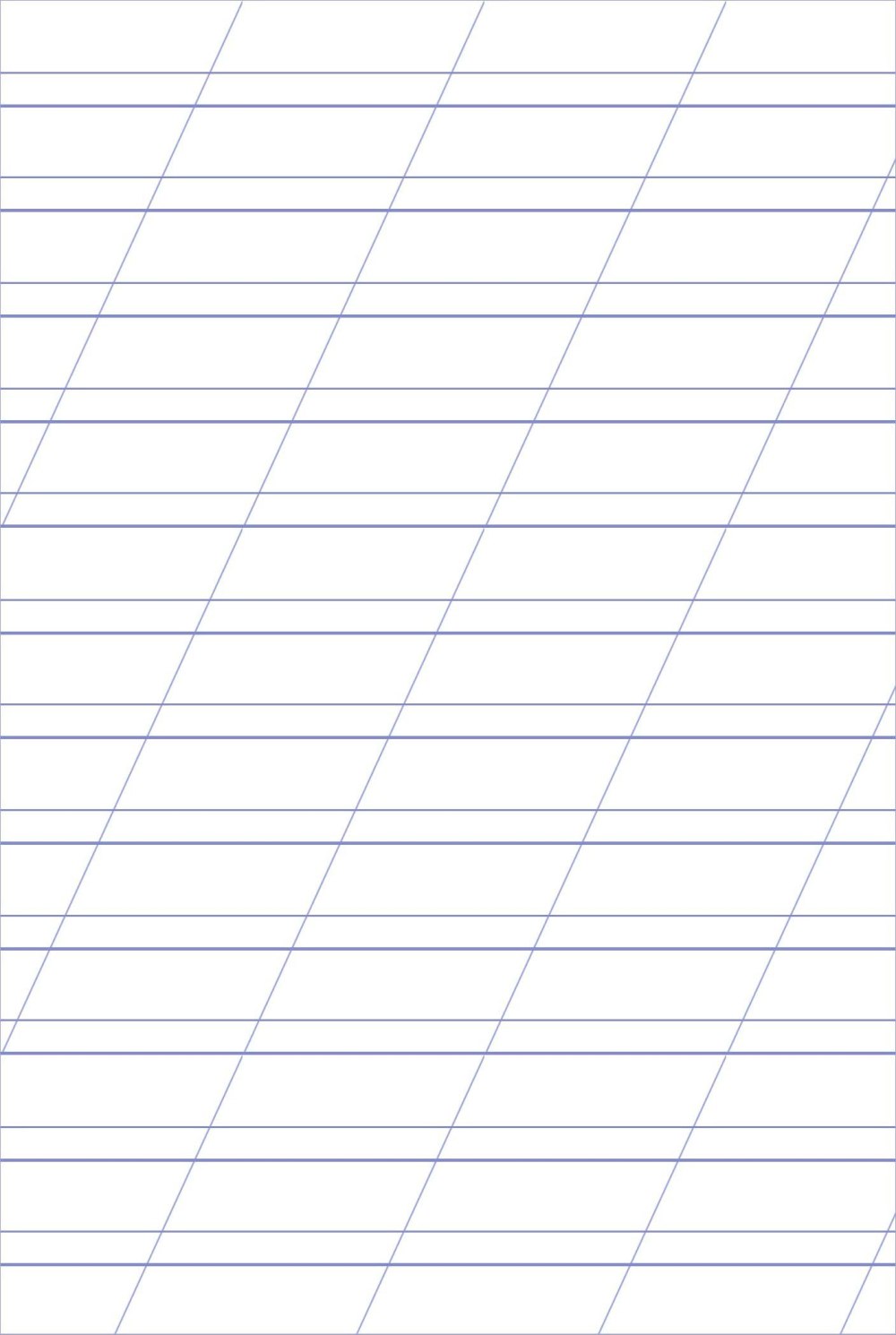 Разлиновка косая линия