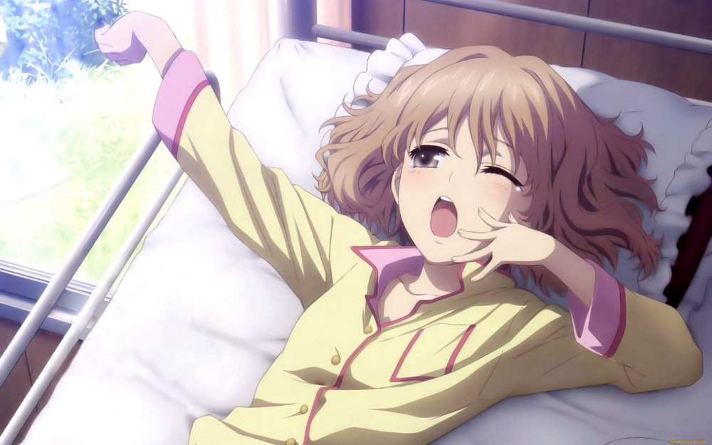Hanasaku Iroha аниме гиф