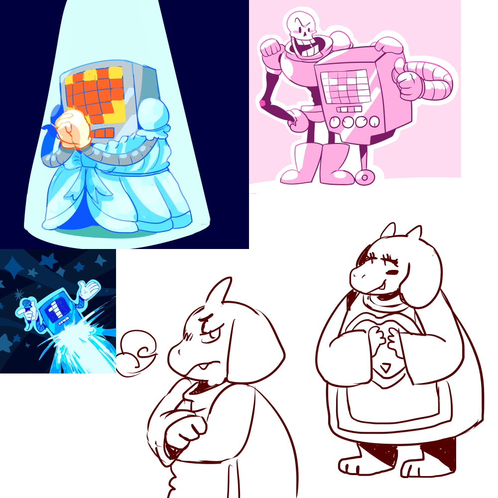 Дудл сфера Undertale