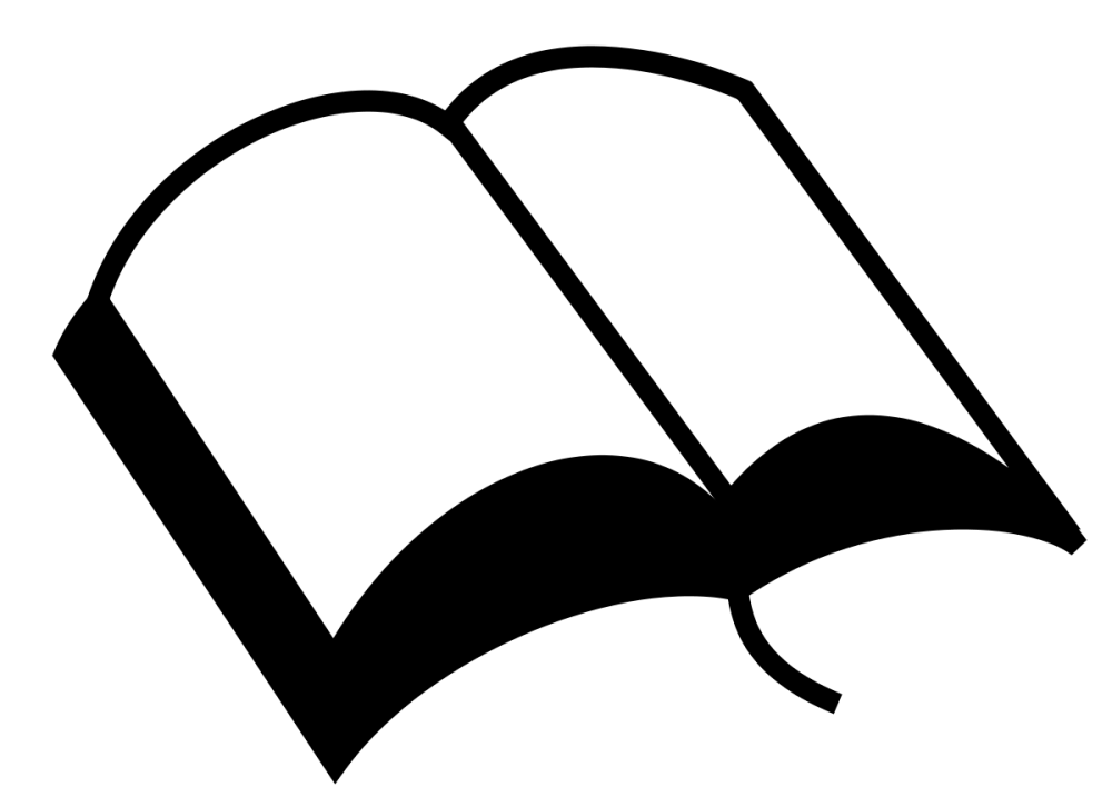 Раскрытая книга с пером