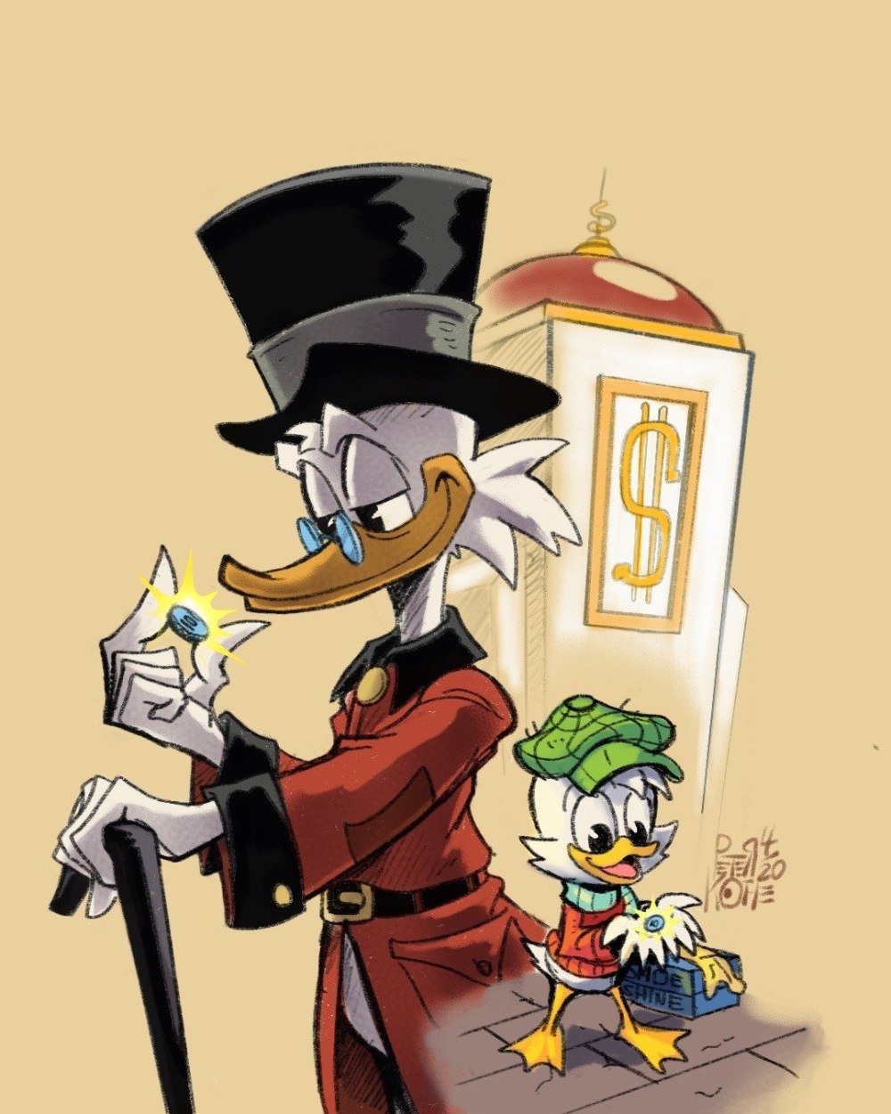 Картина Скрудж MCDUCK
