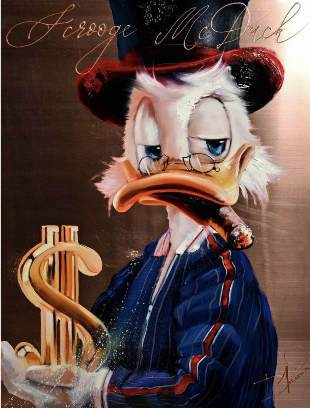 Картина Скрудж MCDUCK