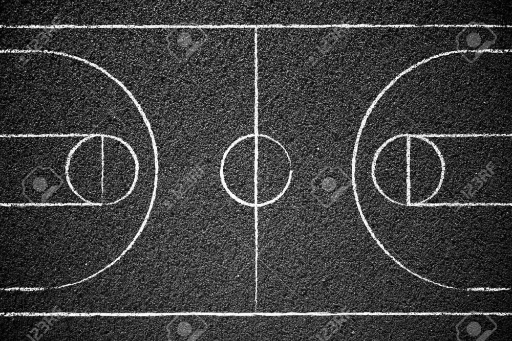 Basketball Court vector