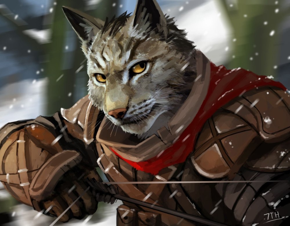 Кот Самурай