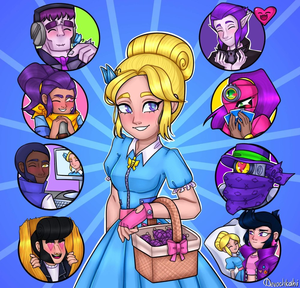 Пайпер из Brawl Stars 18