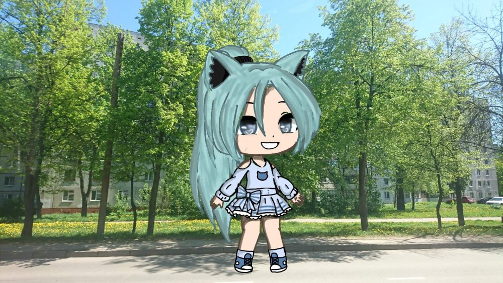 Школьный коридор