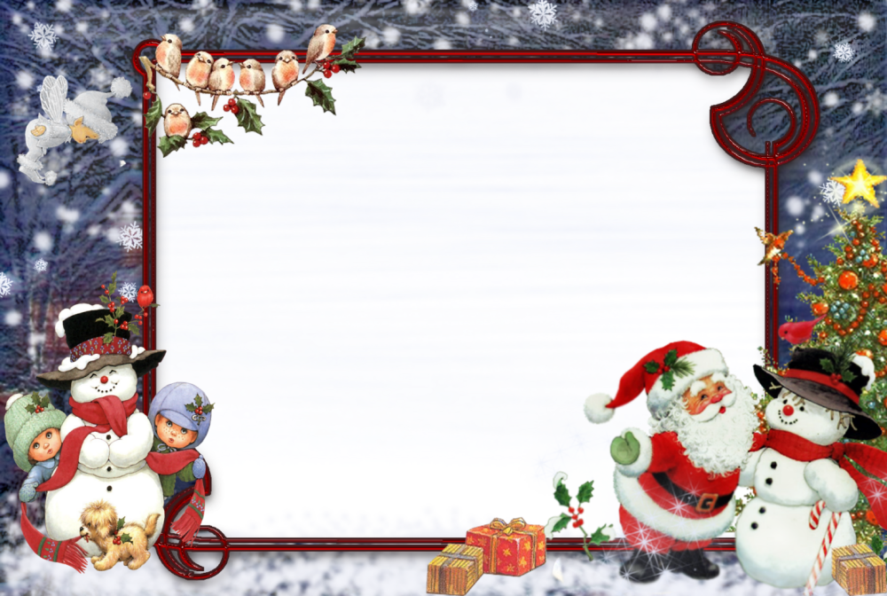 Новогодняя рамка