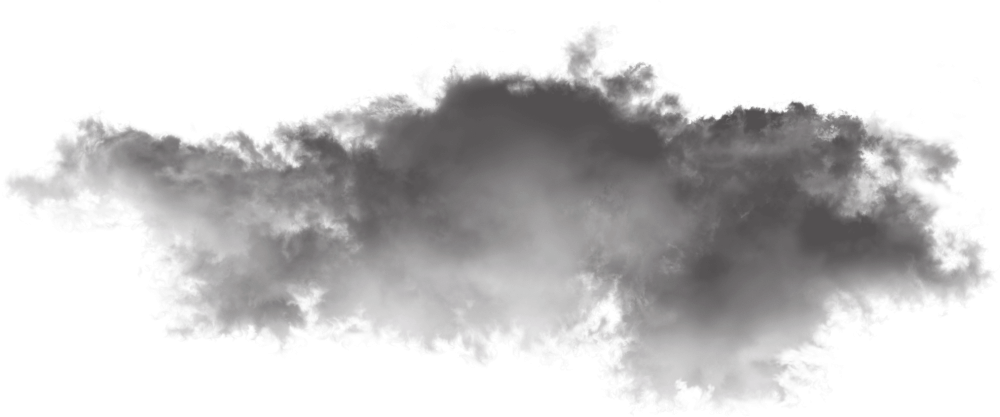 Облачко на прозрачном фоне