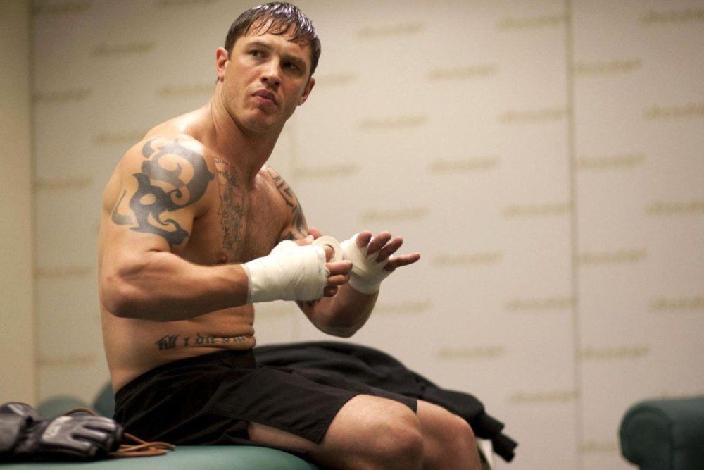 Tom Hardy Gym Warrior