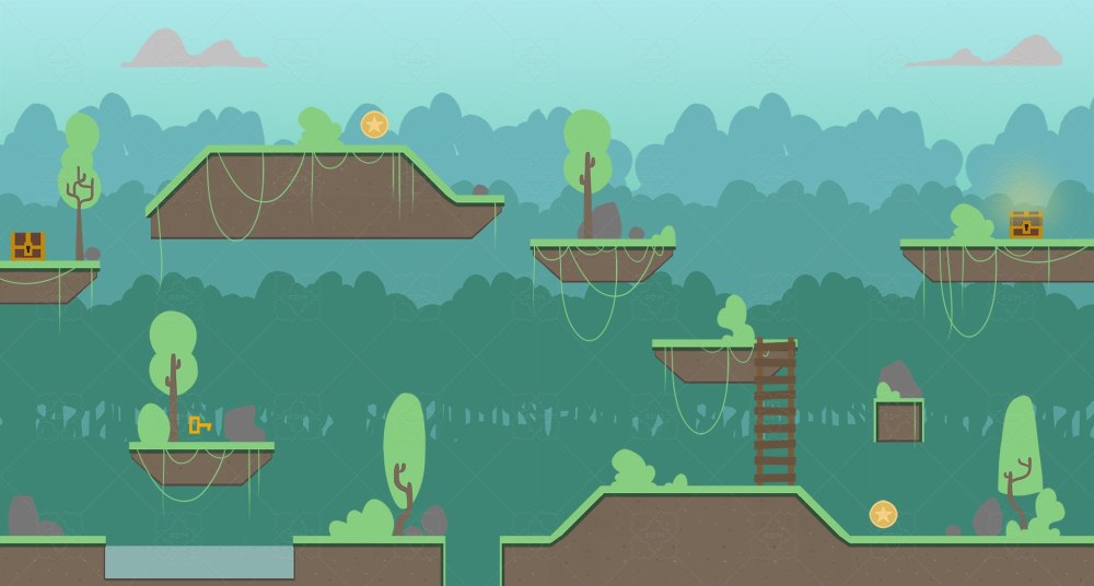2д платформер Unity
