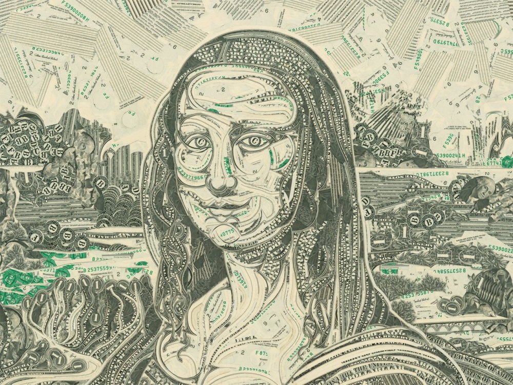 Мани-арт искусство