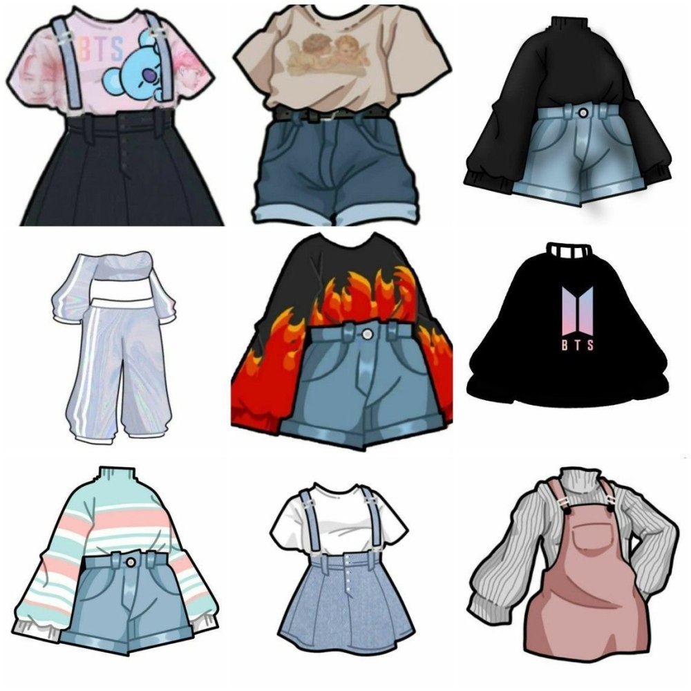 Gacha Life манекены