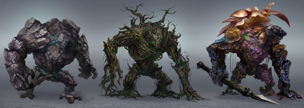 Голем Zbrush