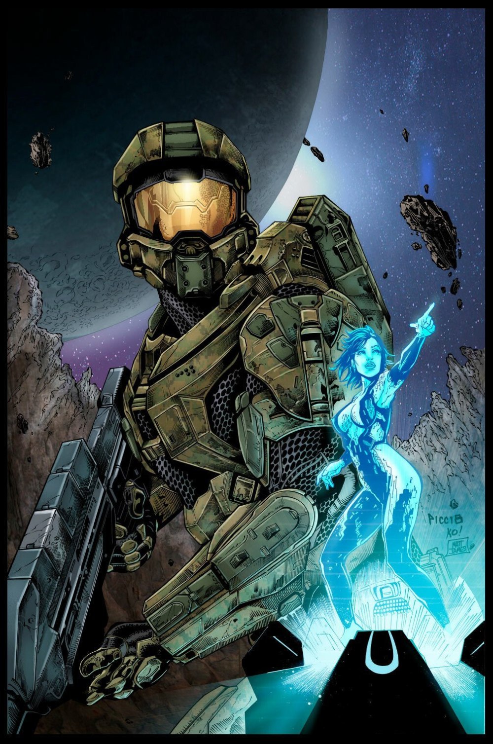 Рисунки Halo мастер Чиф