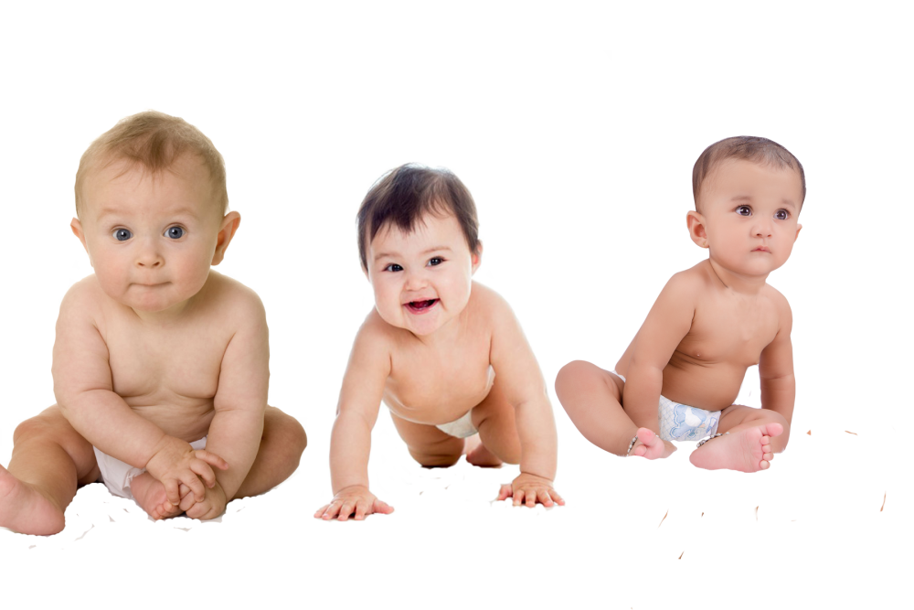 Младенец без фона