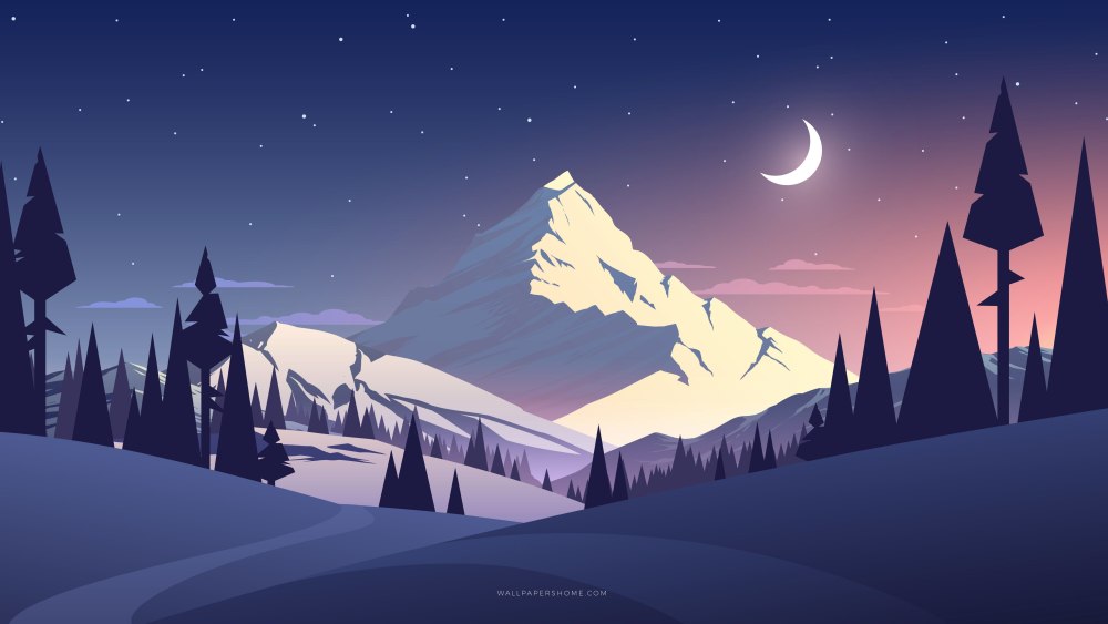 Пейзаж вектор