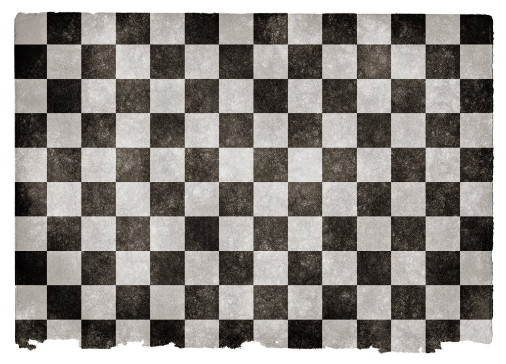 Кер. Мозаика Octagon big White/Black Matt (gtpl61466/cla006) 300х300х6