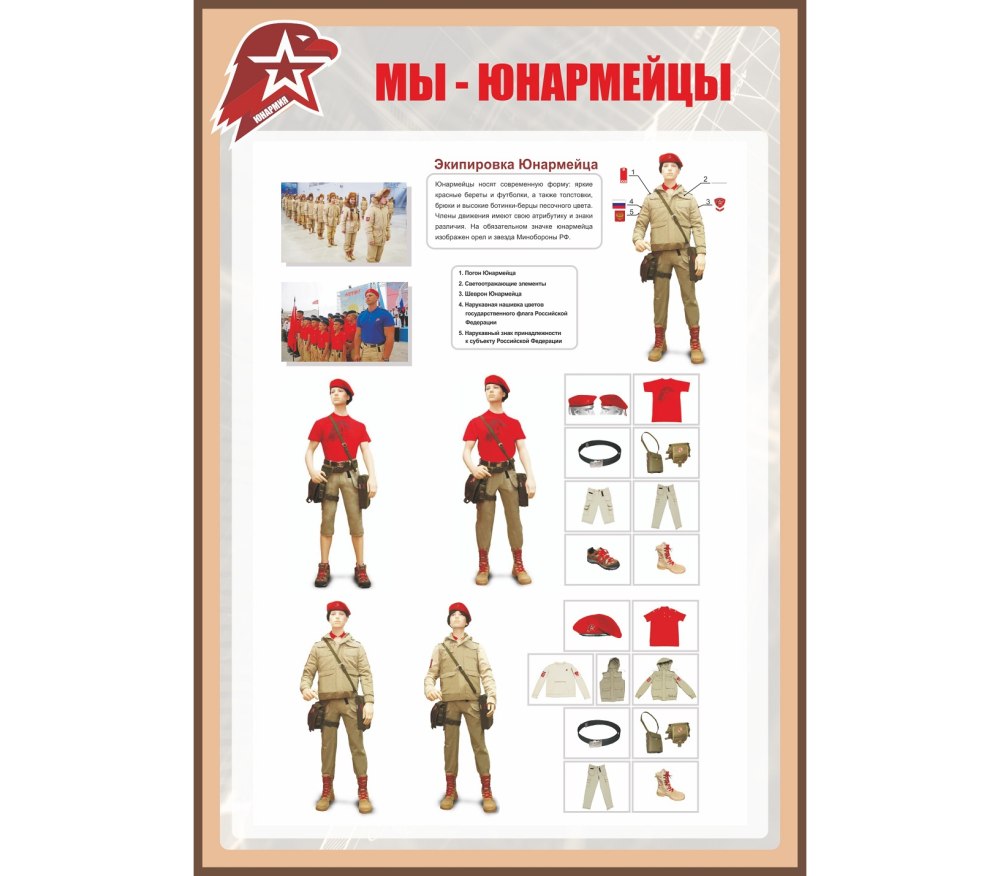 Стенд Юнармия