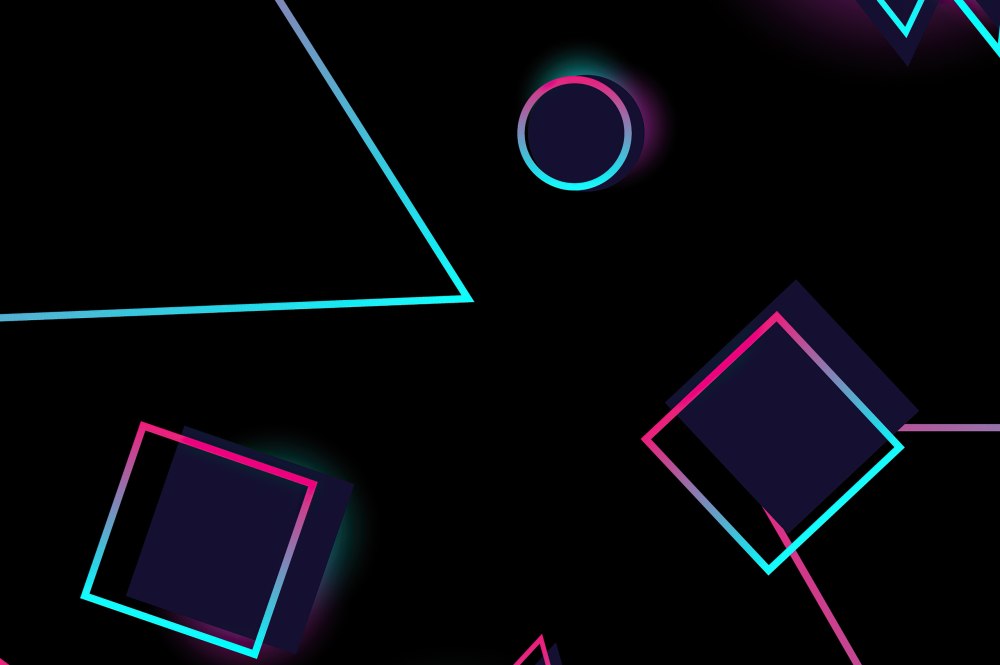 Неоновый фон для рабочего стола