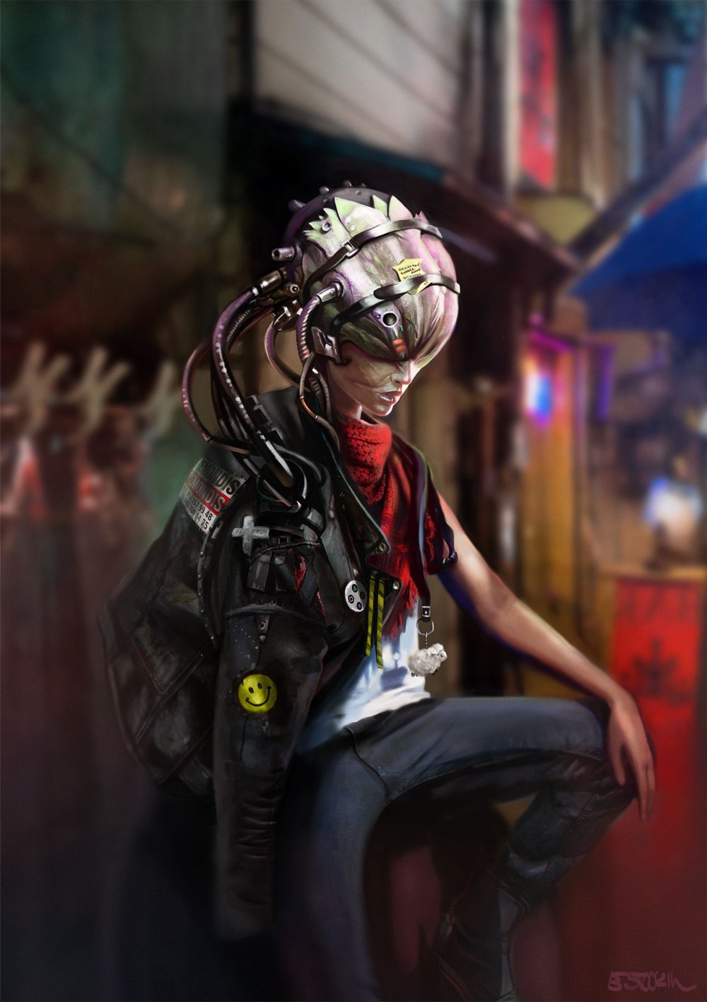 Cyberpunk 2077 Руби Роуз