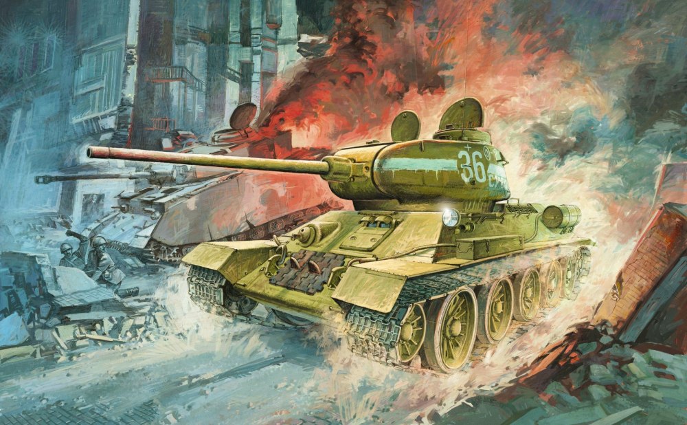 Танк т34 Великой Отечественной войны рисунок