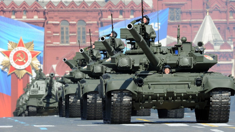 Танк т 90 на параде