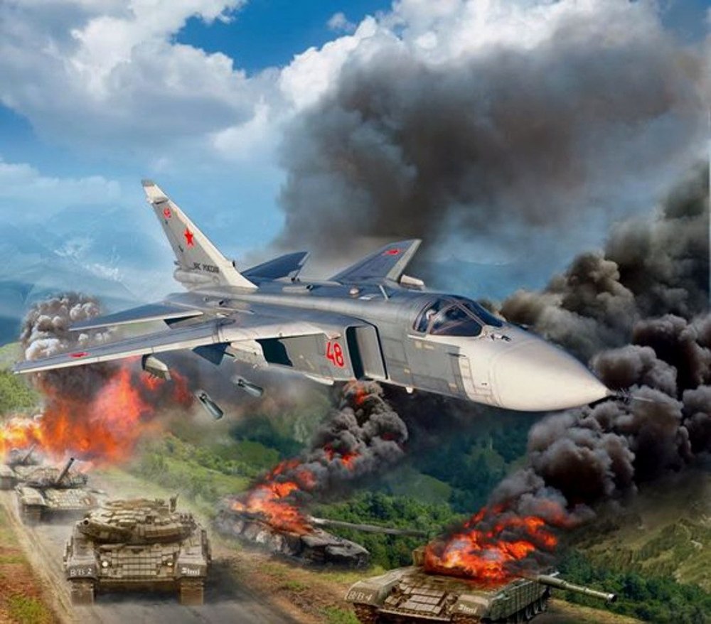 Коллаж военной техники