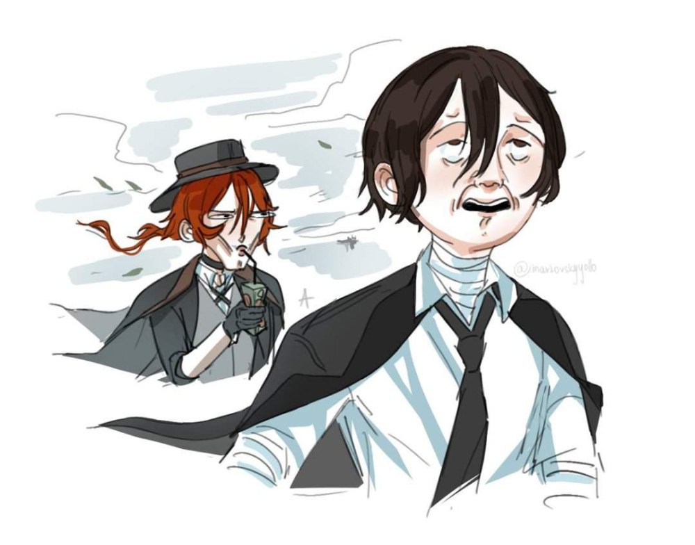 Чуя Накахара Буревестник