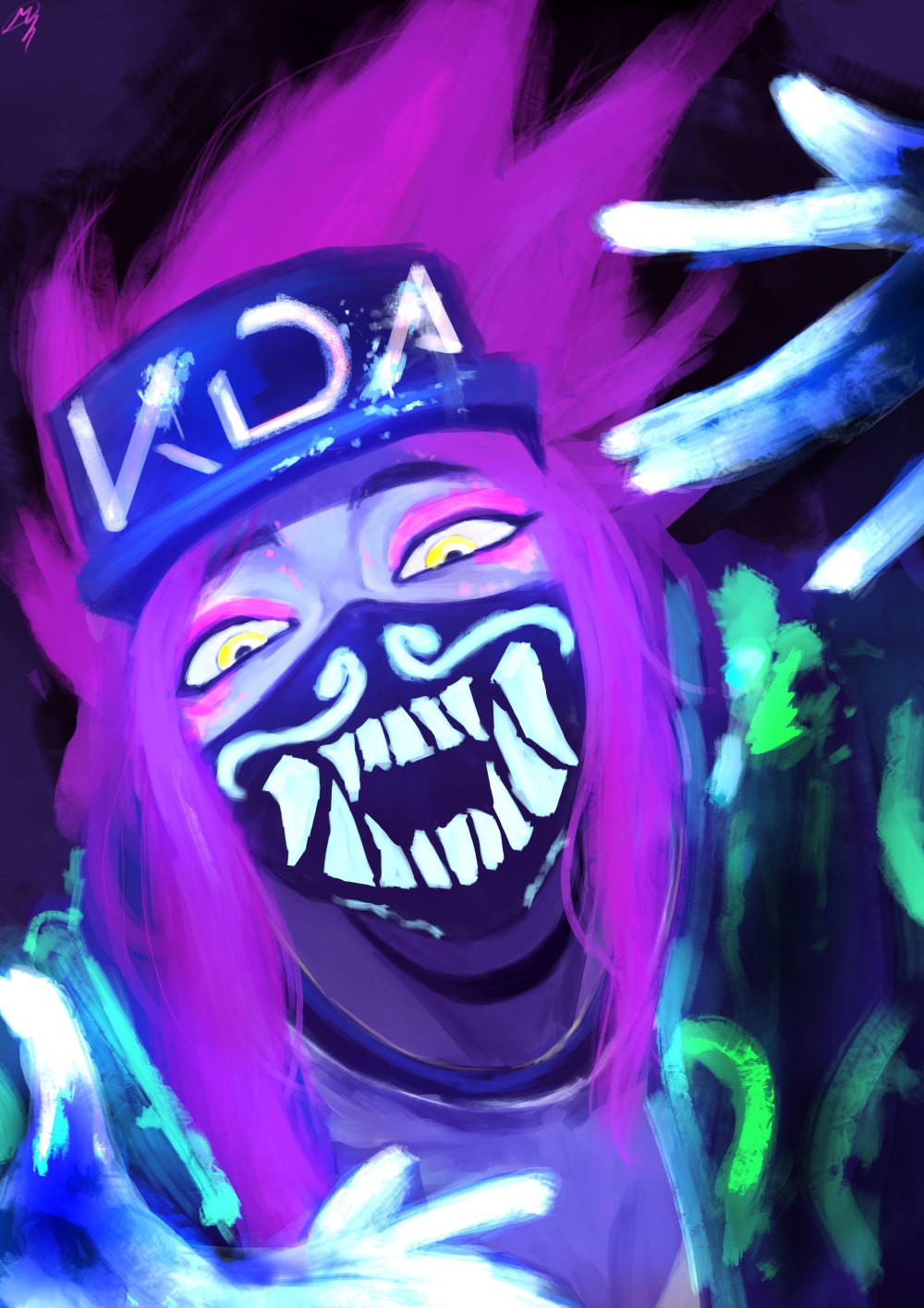 Akali KDA Mask