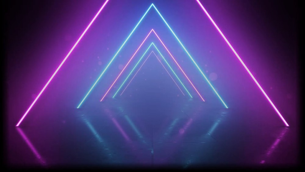 Неоновый фон для фотошопа