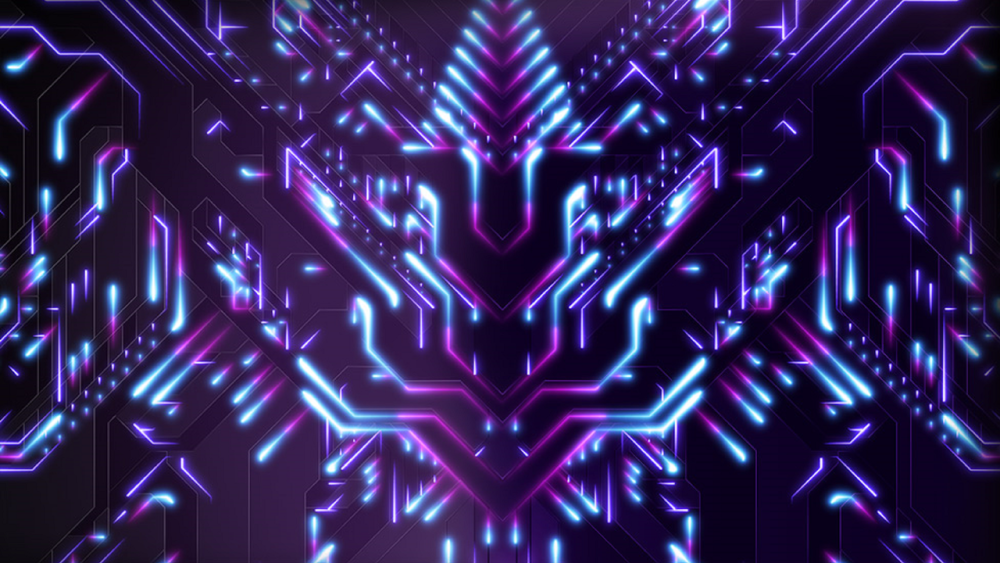 Киберпанк стиль текстуры