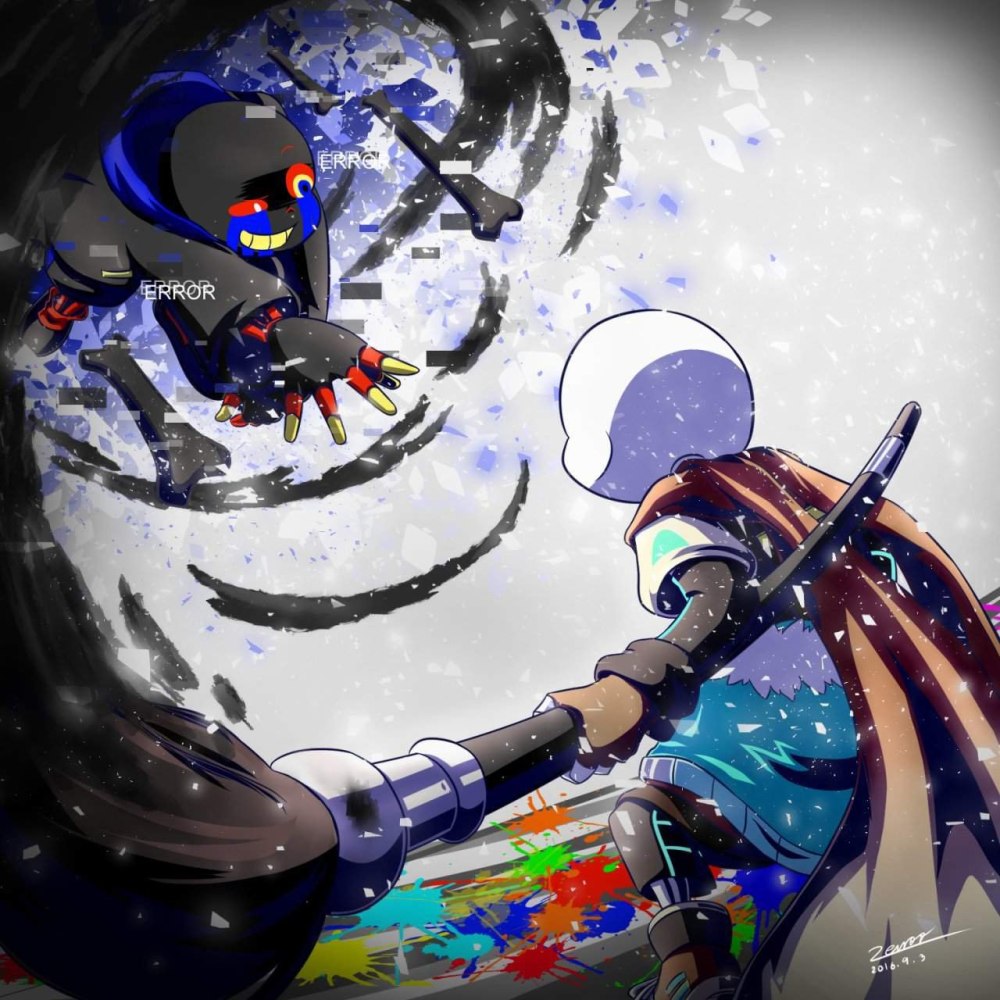 Инк и Эррор бой