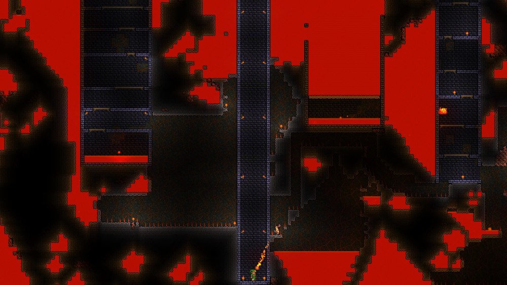 Terraria Underworld background