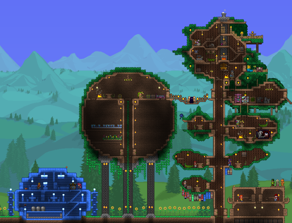 Meteorite Biome Terraria