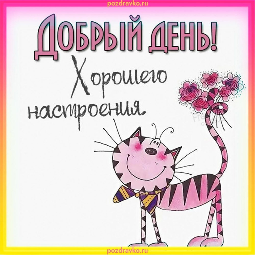 Хорошего дня и отличного настроения прикольные