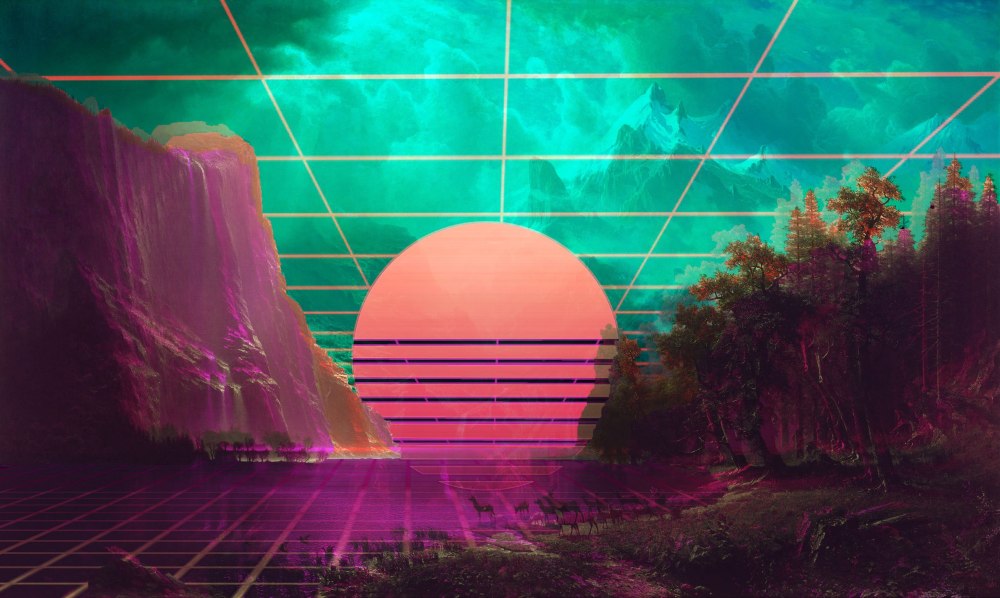 Synthwave 80s Neon