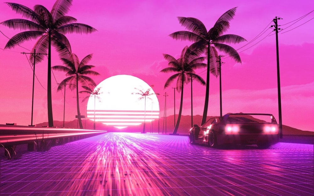 Cyberpunk City неон