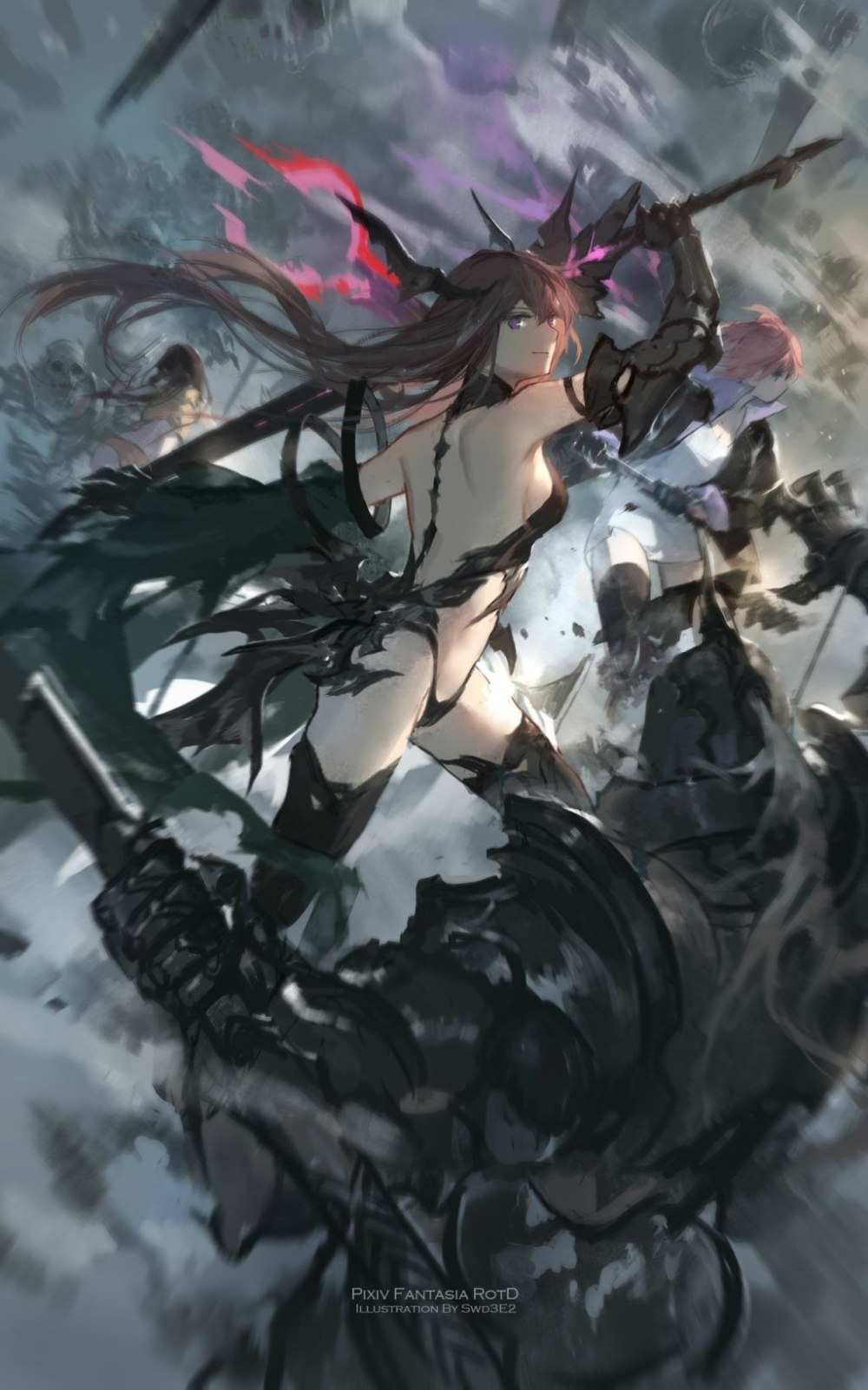 Pixiv Fantasia персонажи